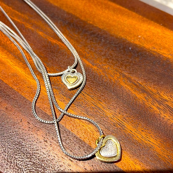 ❤️Brighton heart necklace w/adjustable lobster claw clasp - Picture 1 of 4